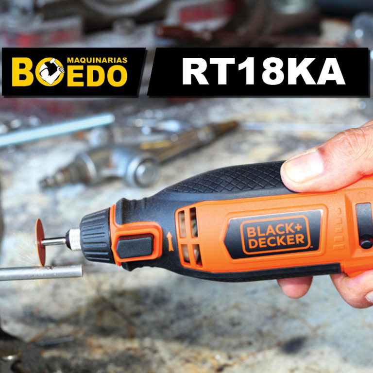 Mini Torno W Con Accesorios Rt Ka Black Decker Maquinarias Boedo