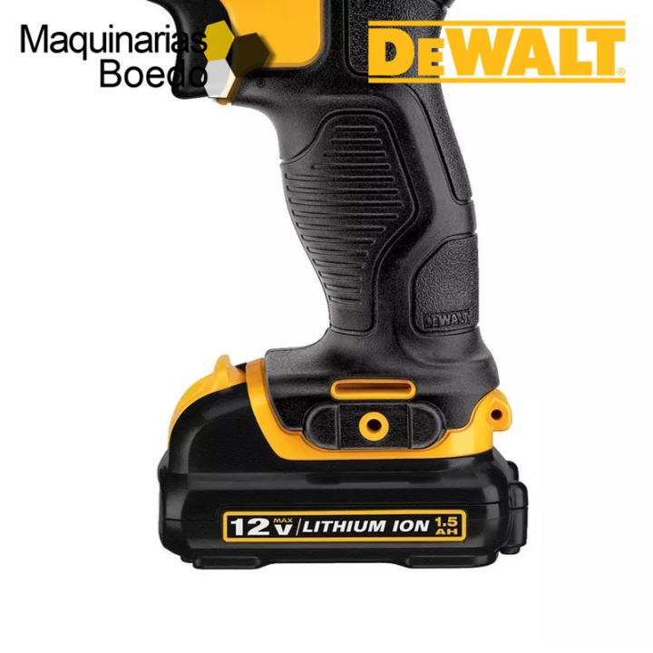 Llave De Impacto Inalambrica 3/8″ 12V DCF813S2 DeWALT – Maquinarias Boedo