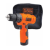 TALADRO PERCUTOR BLACK & DECKER HP12 12V TORQUE + BOLSO – Mundo