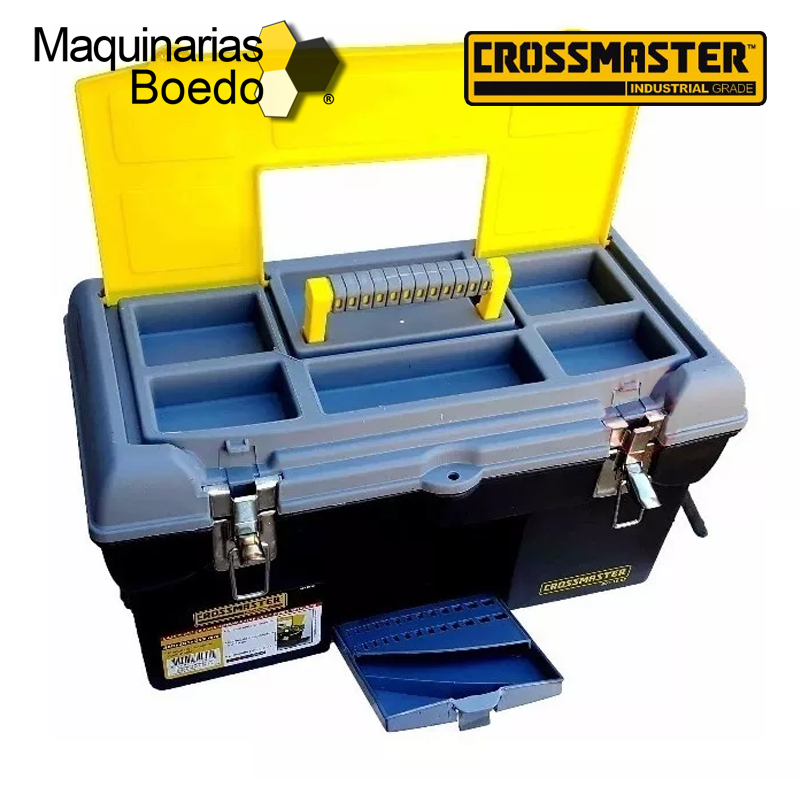 Caja Herramientas Crossmaster 420x225x210 mm Grande - La Económica