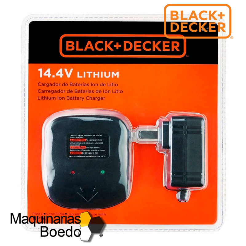 Cargador Bateria 14.4v Litio Hpc14 Pata Hp14 Black+decker – Maquinarias  Boedo