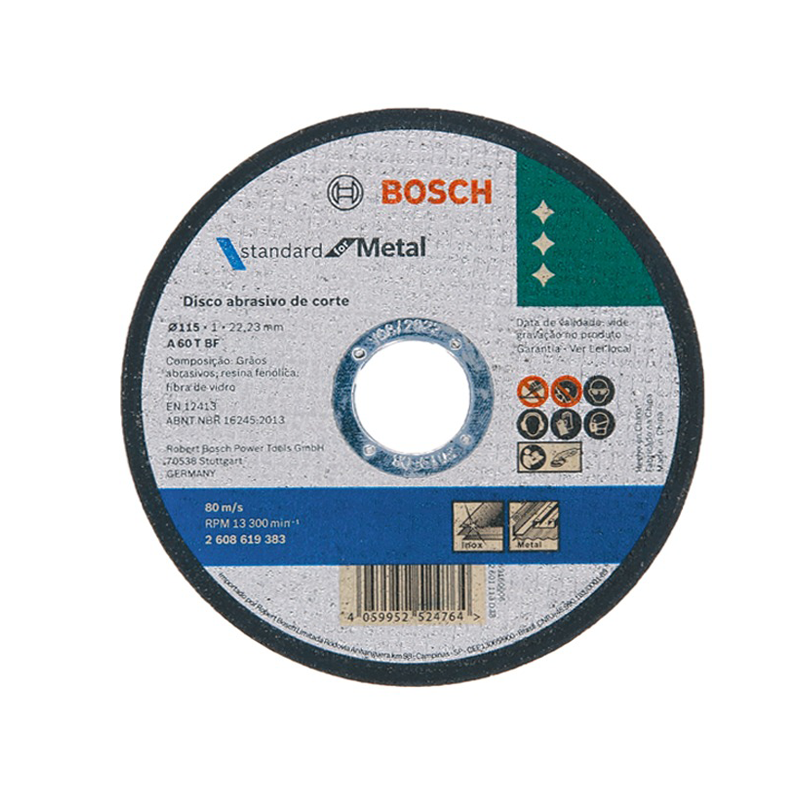 Pensar Egipto fragmento Disco Amoladora 4-1/2 Metal Inox 115mm 2608619383 Bosch – Maquinarias Boedo