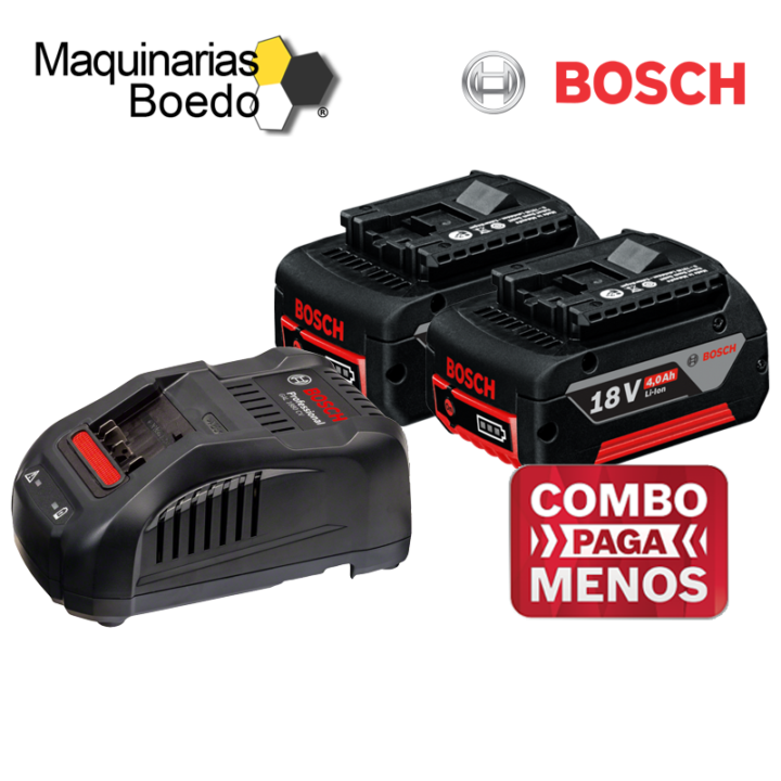 Baterias V Litio Gba V Cargador Gal Cv Bosch Maquinarias Boedo