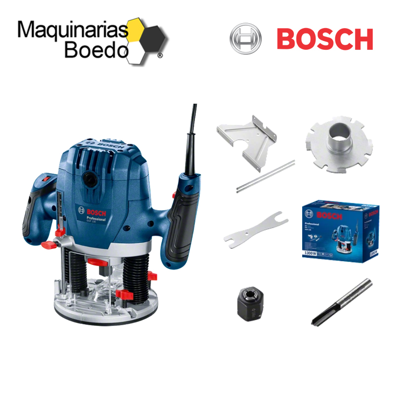 Fresadora Bosch GOF 130 ( Desempaquetado y Tip de uso ) 